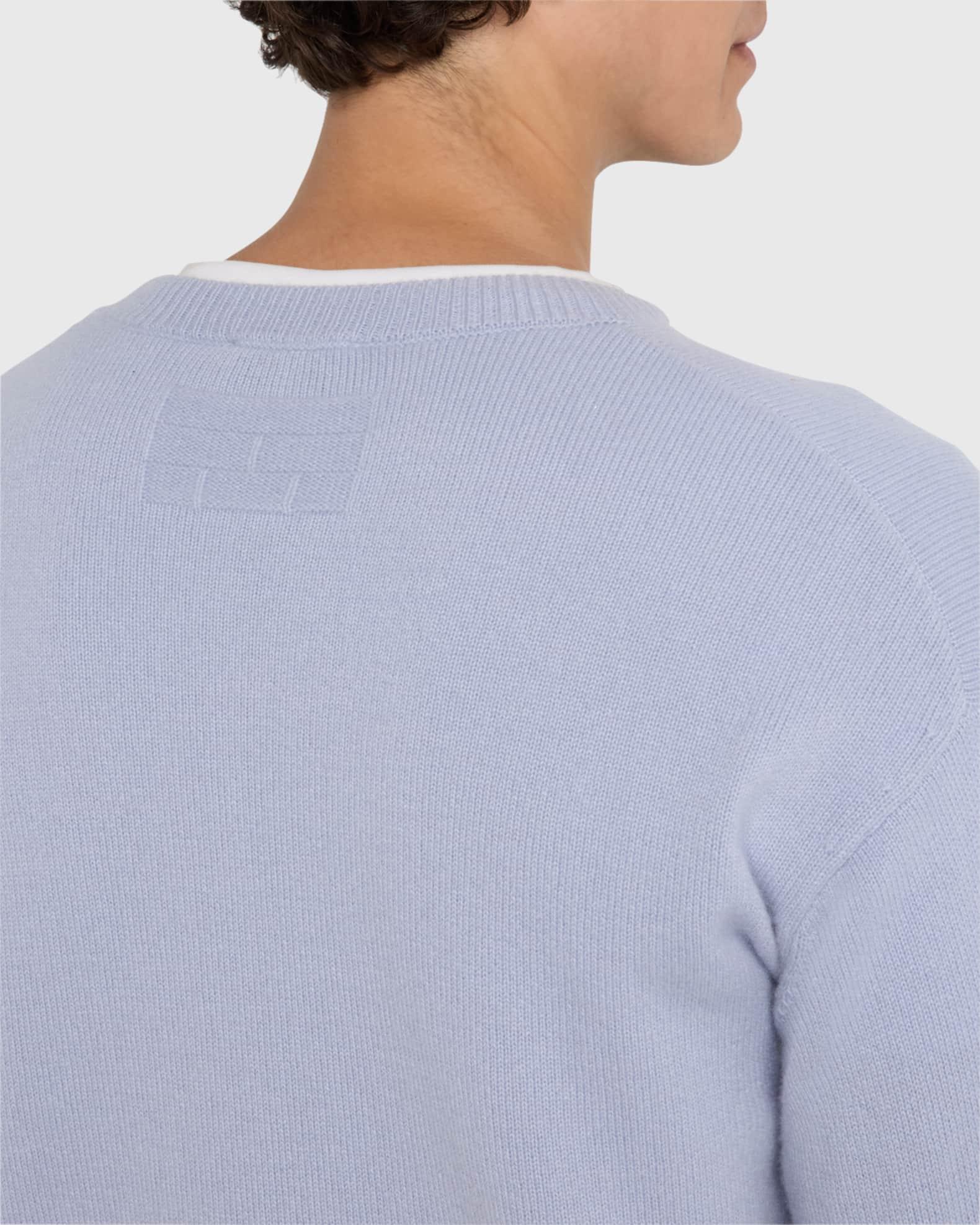 Men's Lightweight Cashmere Pullover  Product Image