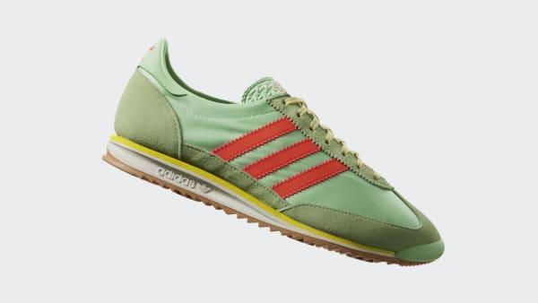 adidas SL 72 OG Shoes Semi Green Spark 10 Womens Product Image