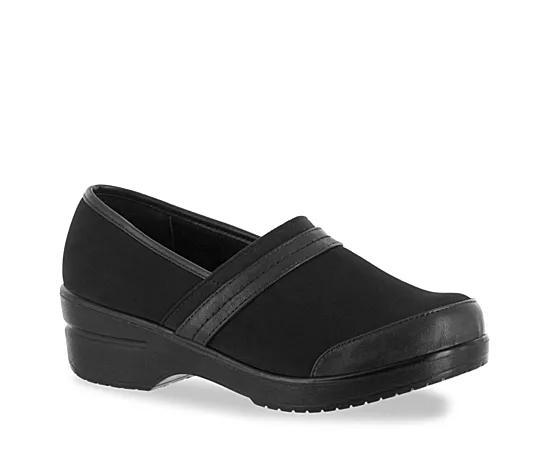 Easy Street Origin Women's Comfort Clogs, Size: 9.5 Wide, Black Product Image