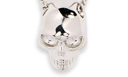 Mens Skull Pendant Necklace Product Image