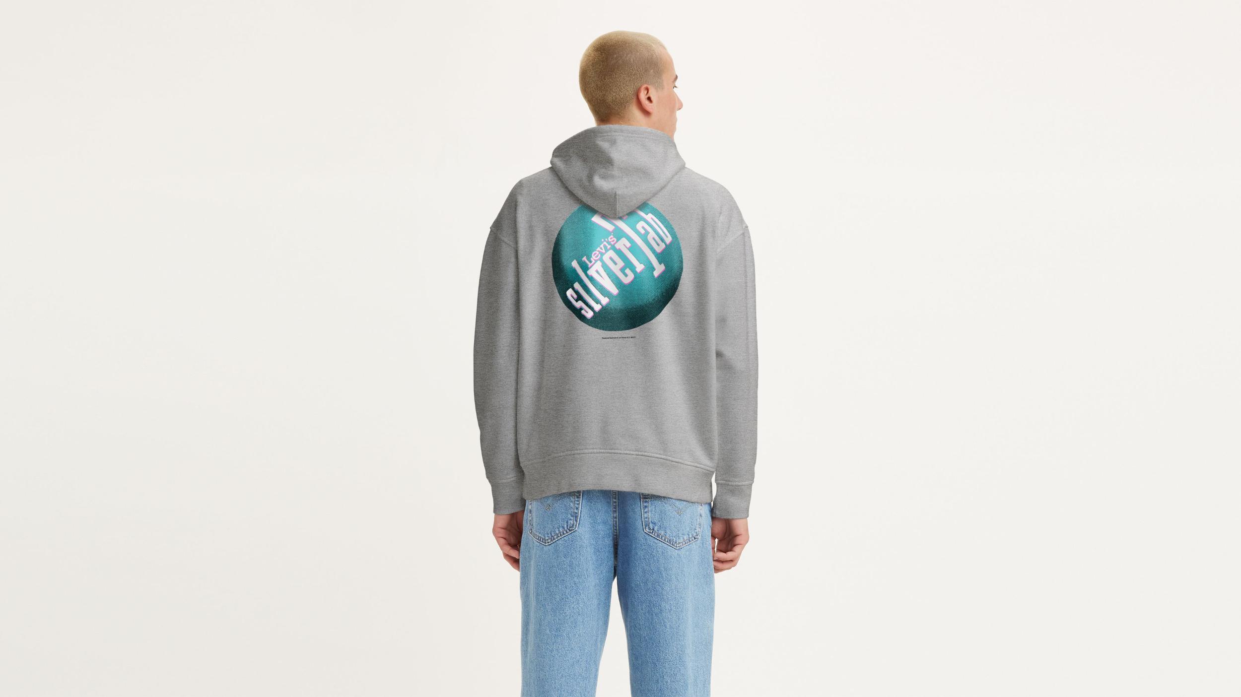 Relaxed Graphic Hoodie Sweatshirt Product Image