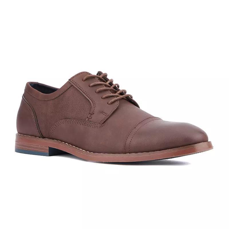 Reserved Footwear Asher Mens Oxford Casual Shoes Grey Product Image