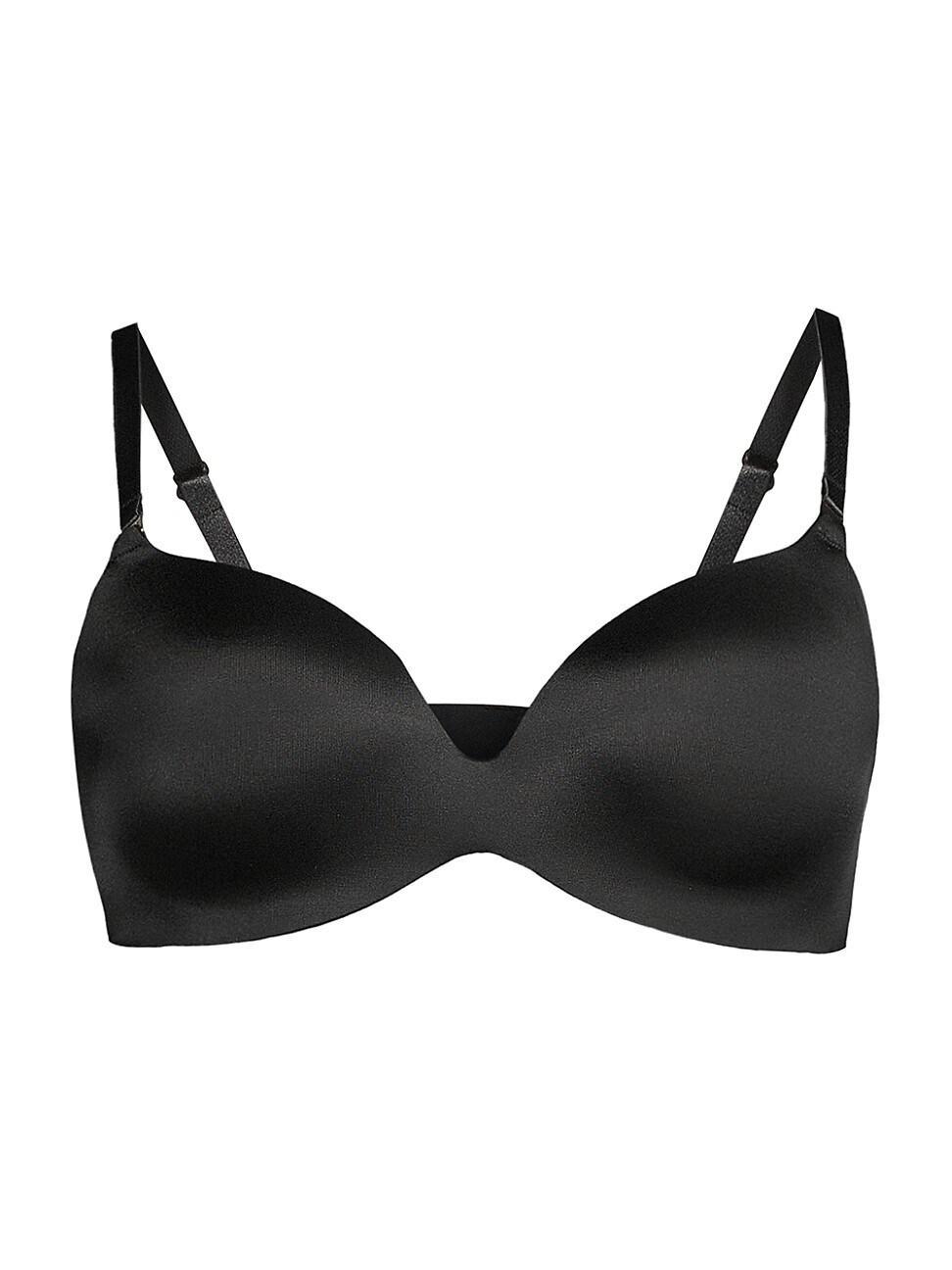 Satin & Mesh T-Shirt Bra Product Image