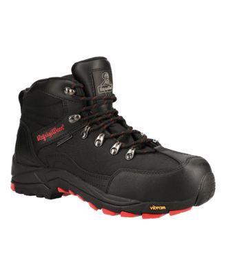 RefrigiWear Mens Black Widow Lightweight Waterproof Leather Work Boot Product Image