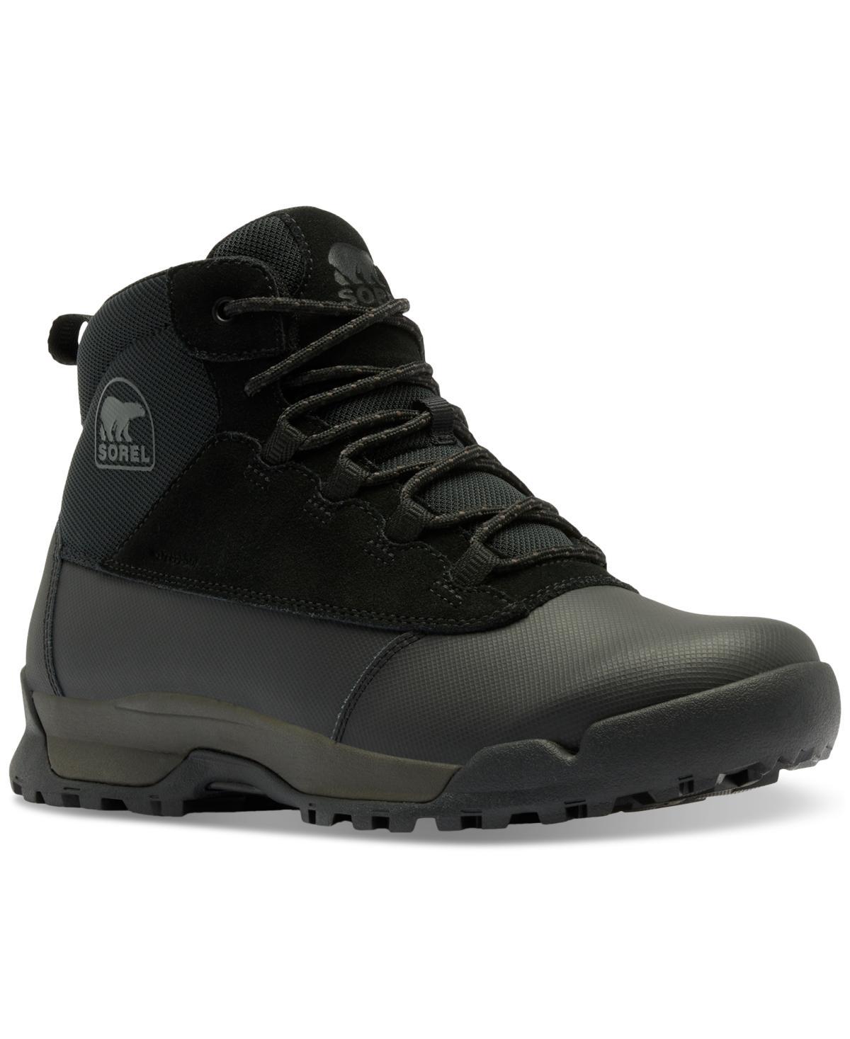SOREL Buxton Lite Plus Waterproof Boot In Black,black Product Image
