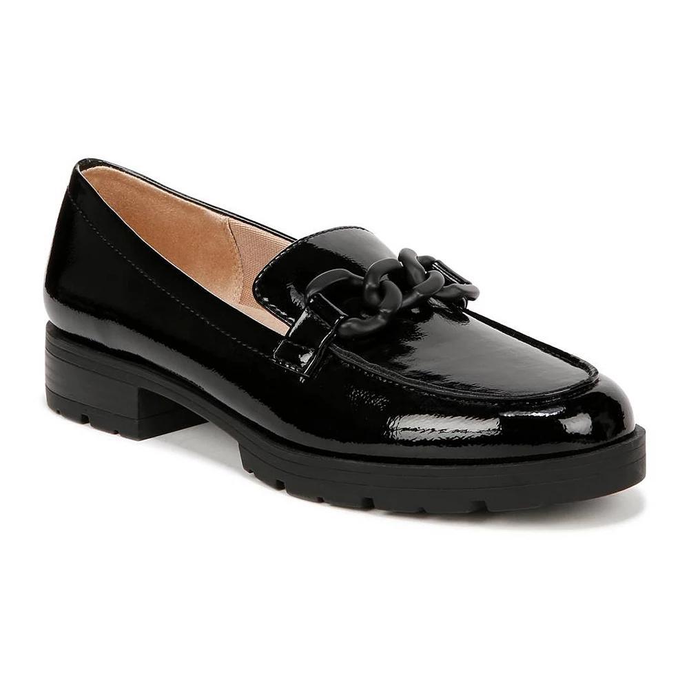 LifeStride London 2 Women's Loafers, Size: 5.5, Black Patent Product Image
