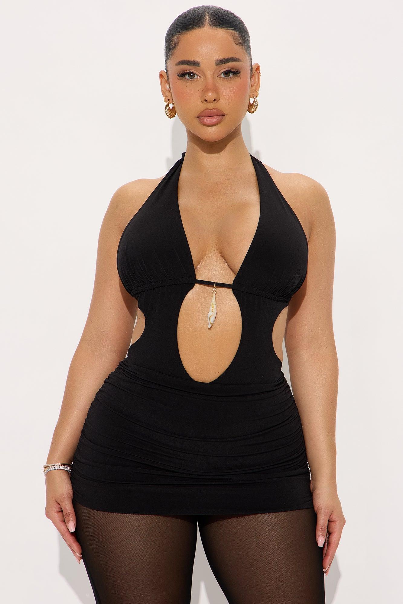 Seductive Getaway Jumpsuit - Black Product Image
