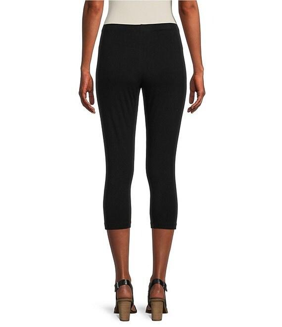 Bryn Walker Stretch Bamboo Cotton Pull-On Capri Leggings Product Image