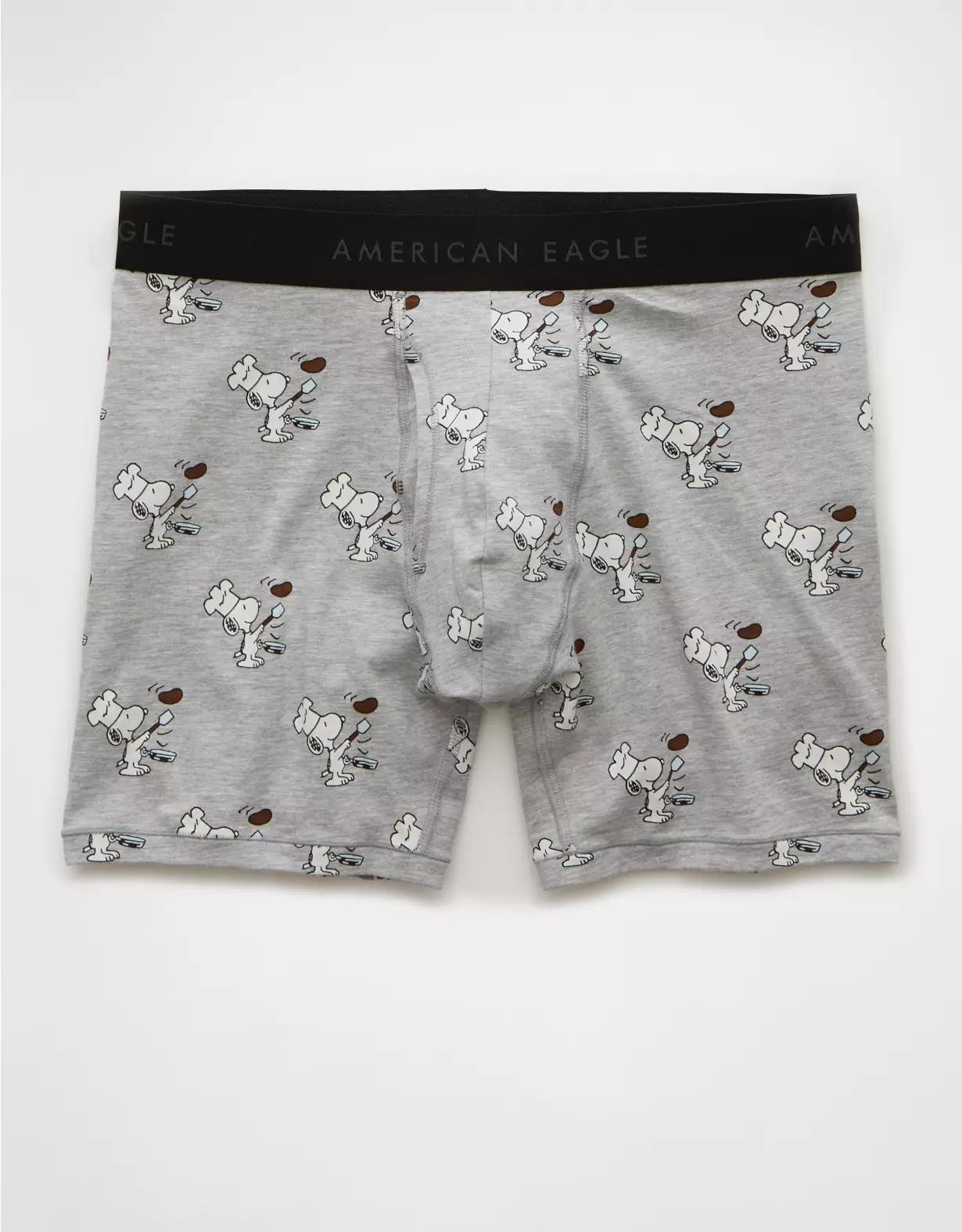 AEO Men's Snoopy Chef 6" Classic Boxer Brief Product Image