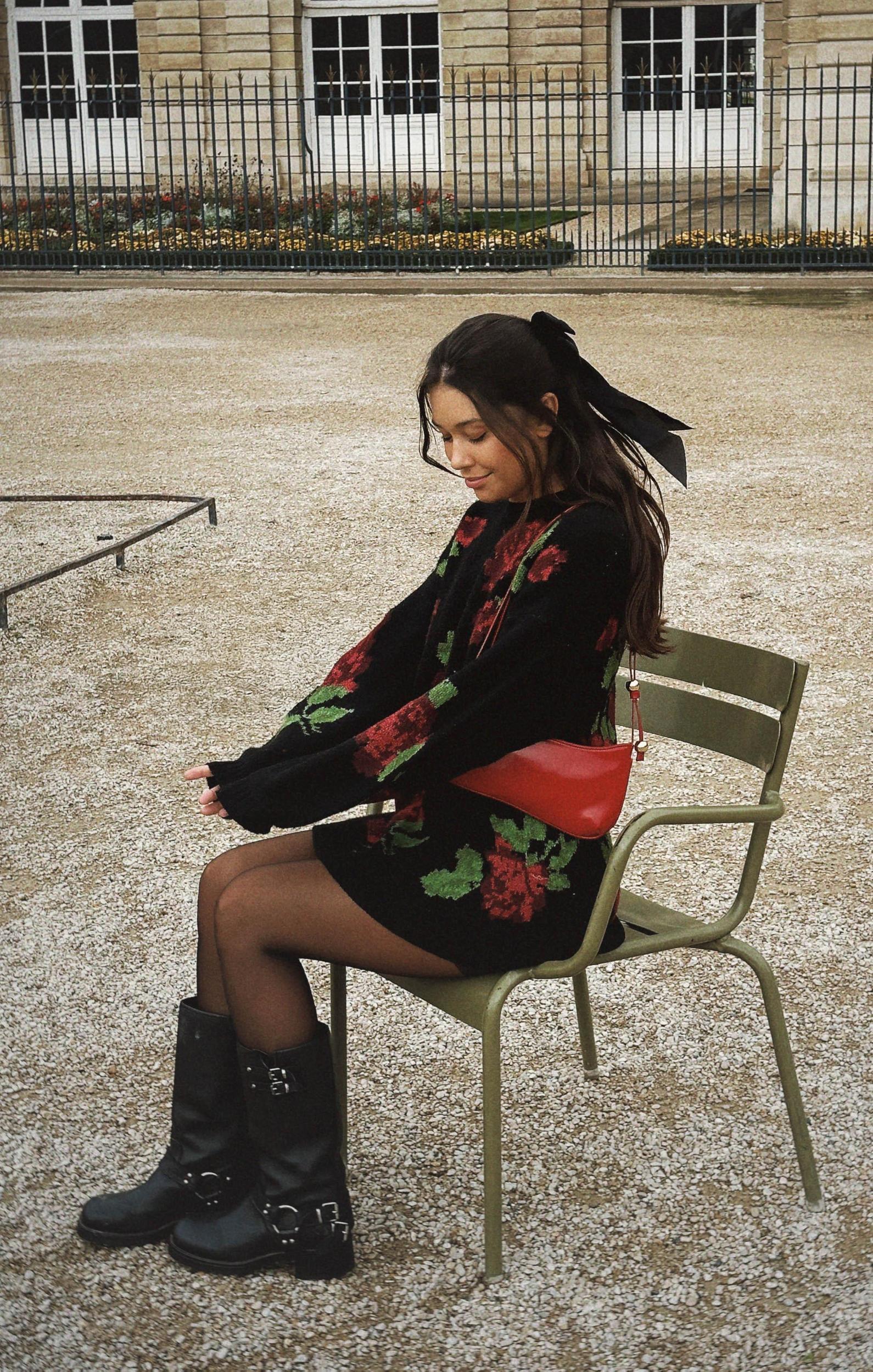Summit Sweater ~ Send Me Roses Knit Product Image