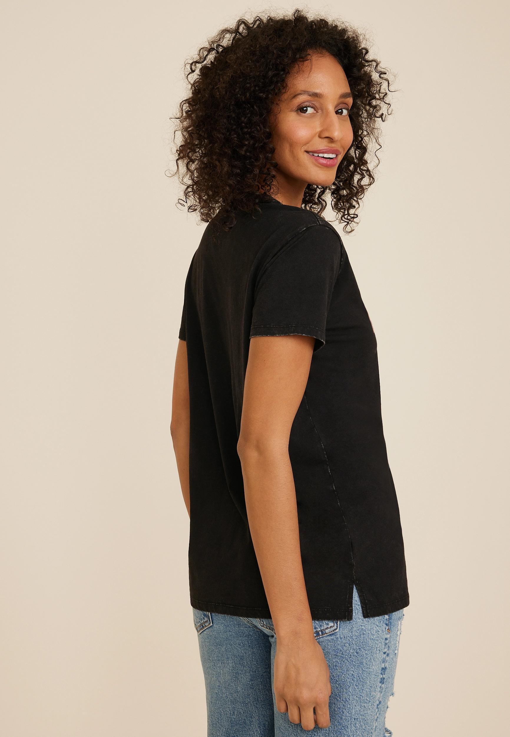 Maurices Womens Medium Size Kind People Are My Kinda People Relaxed Fit Graphic Tee Product Image