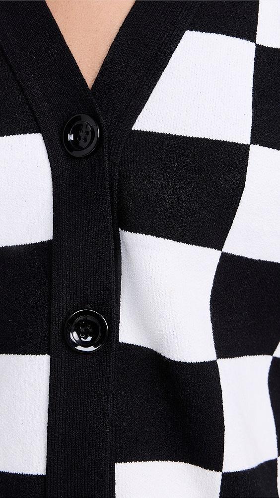 Dress To Squares Knit Cardigan | Shopbop Product Image