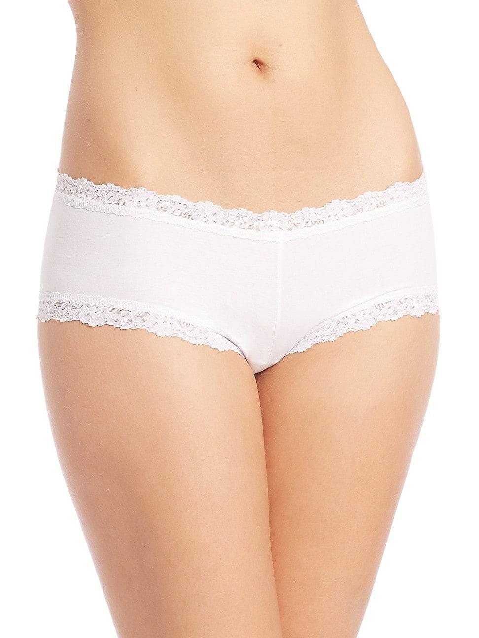 Low-Rise Organic Cotton Boyshorts Product Image