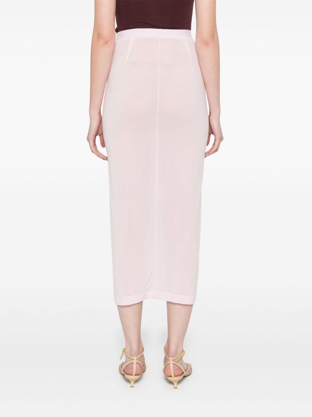 sheer tube midi skirt Product Image