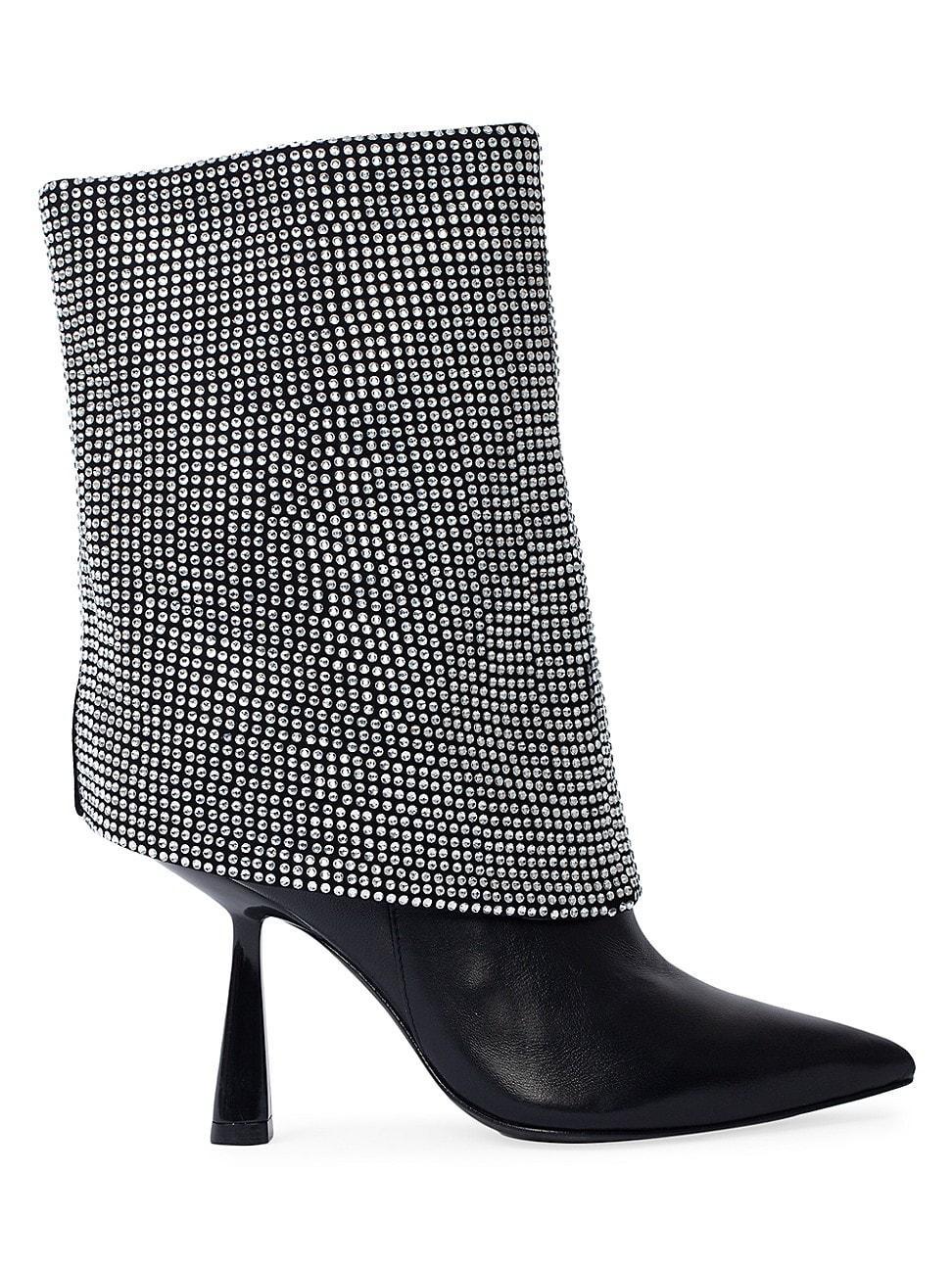 Womens Cecille Leather Ankle Boots Product Image