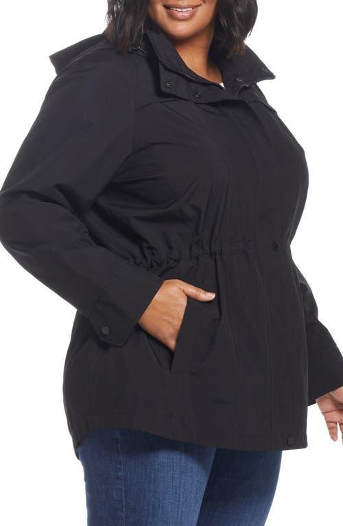 Plus Size Gallery Hooded Packable Jacket, Womens Product Image