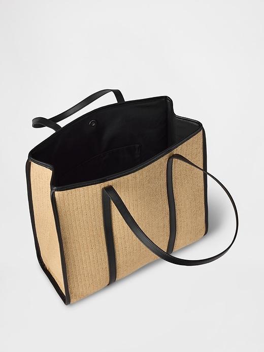 Straw Tote Bag Product Image