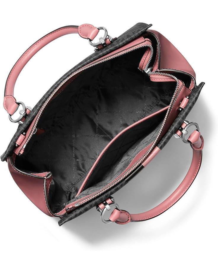 Taryn Small Convertible Top Zip Tote Crossbody Product Image