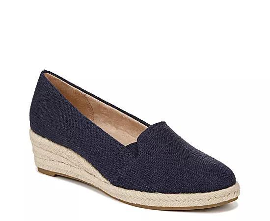 LifeStride Kamilla Women's Espadrille Wedges, Size: 11 Wide, Black Product Image