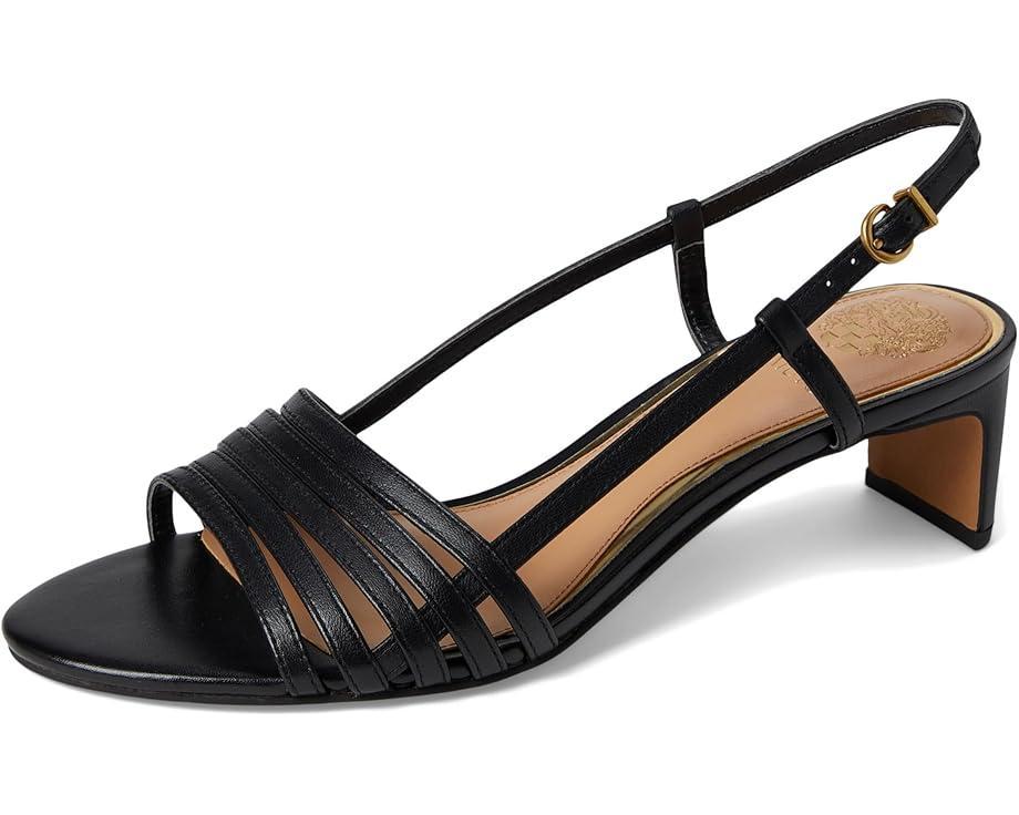 Lylah Kitten Heel Ankle Strap Sandals Product Image