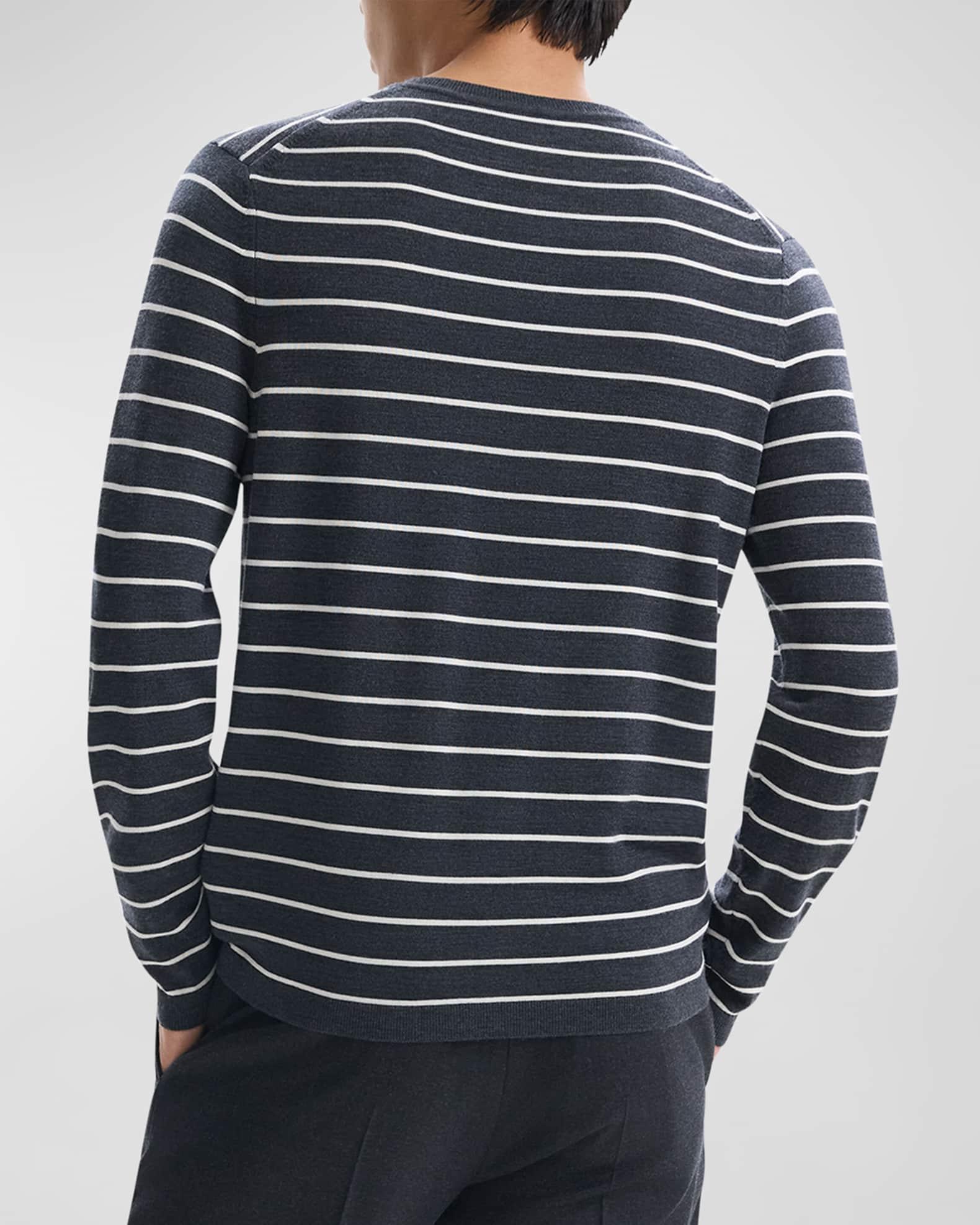 Mens Striped Long-Sleeve T-Shirt Product Image