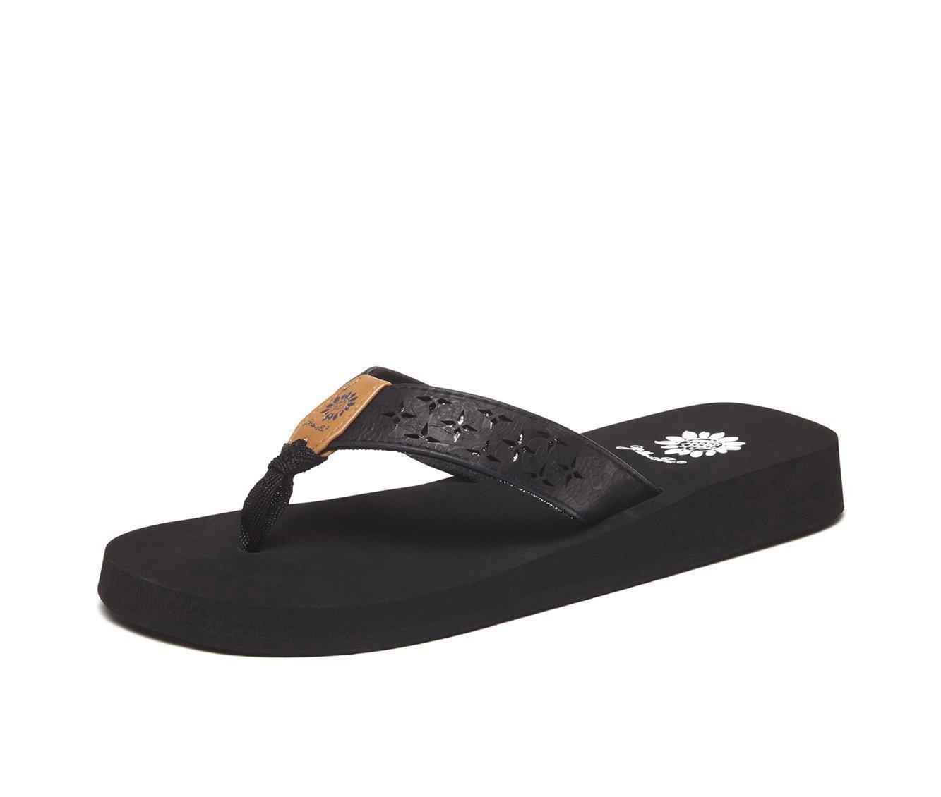 Women's Yellow Box Benji Flip-Flops Product Image