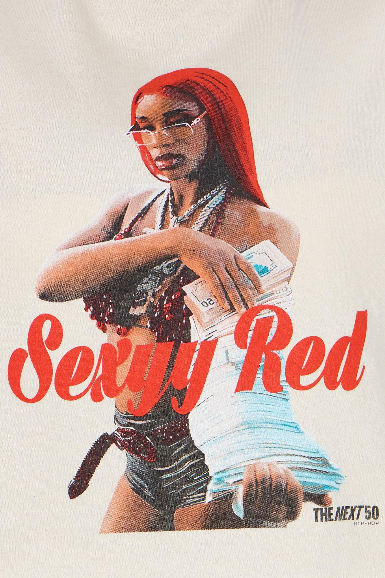 Sexyy Red Get It Tee - Cream Product Image