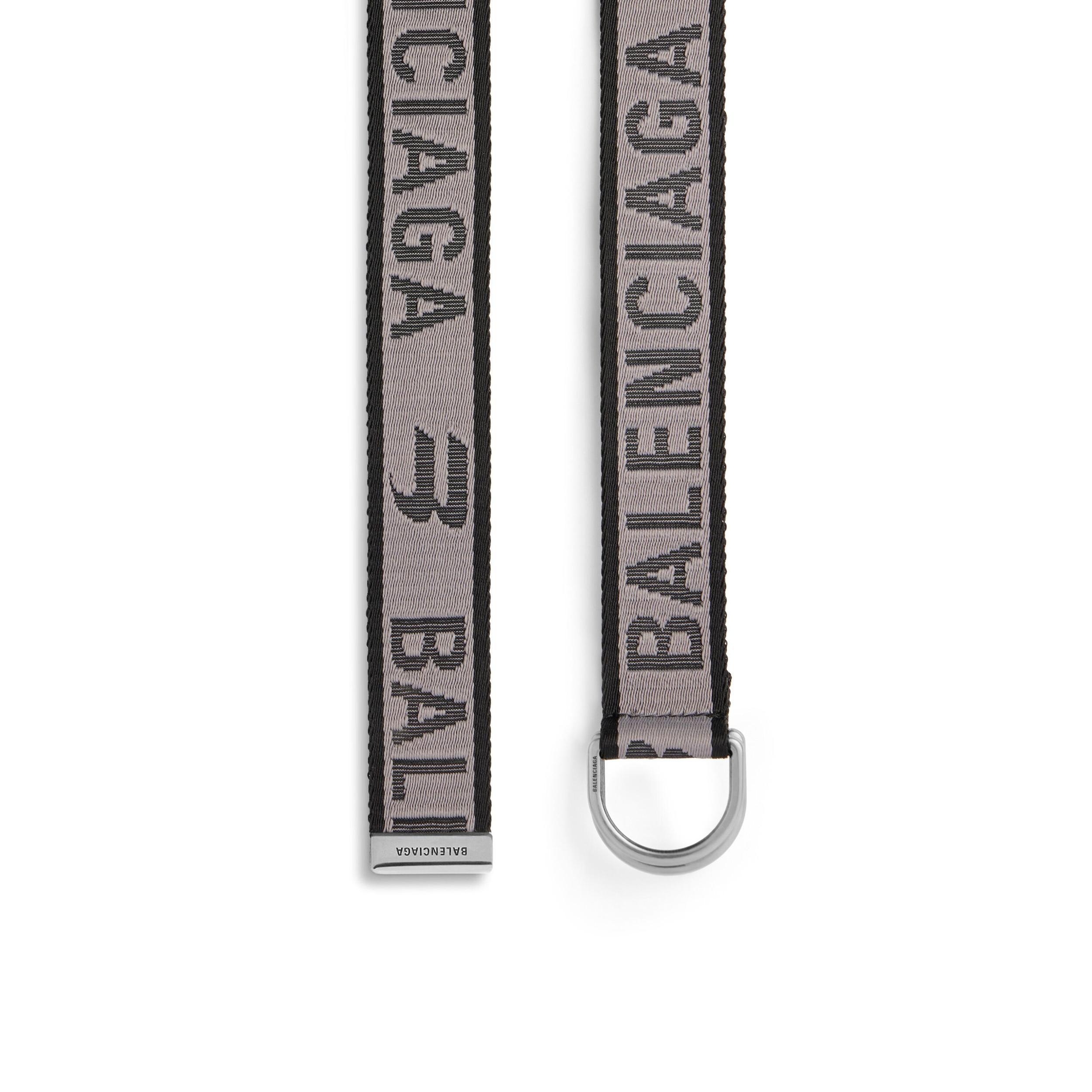 Men's D Ring Belt in Grey Product Image