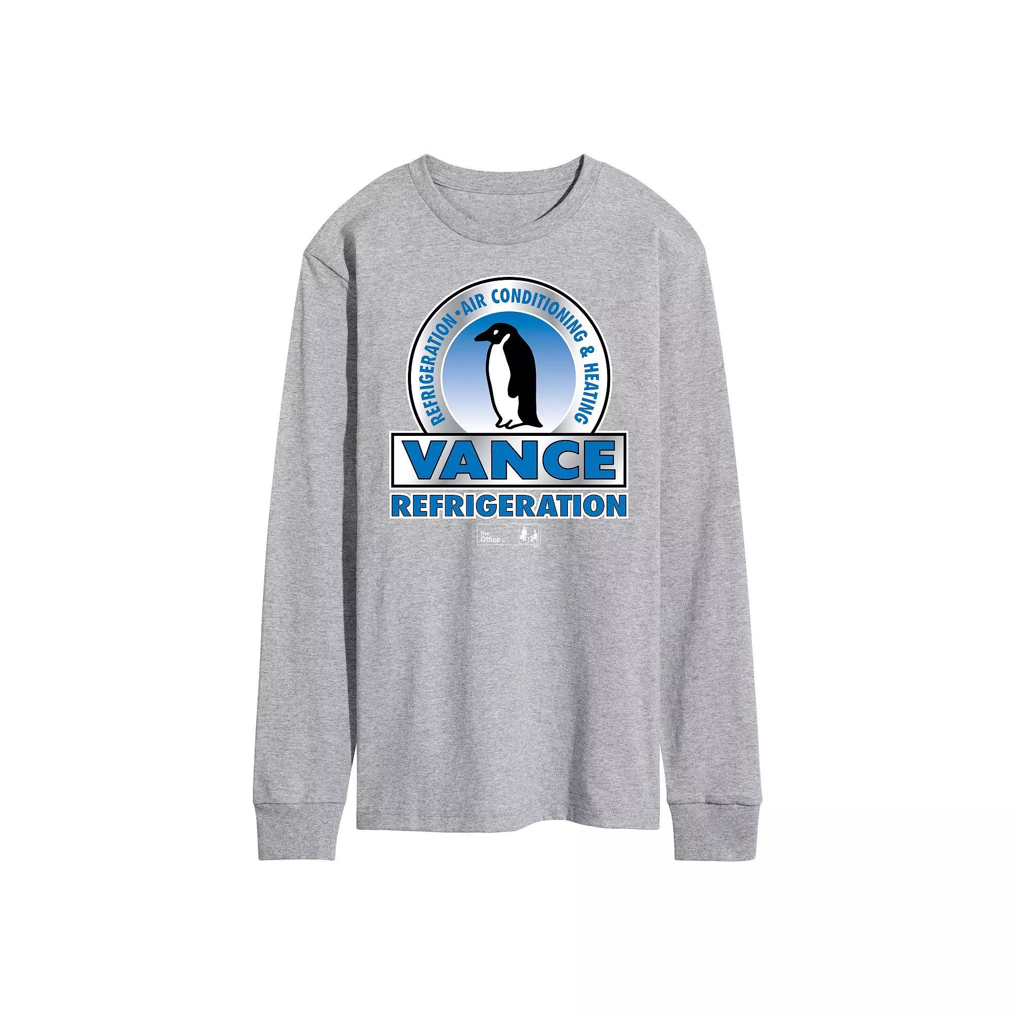Mens The Office Vance Refrigeration Long Sleeve Tee Product Image