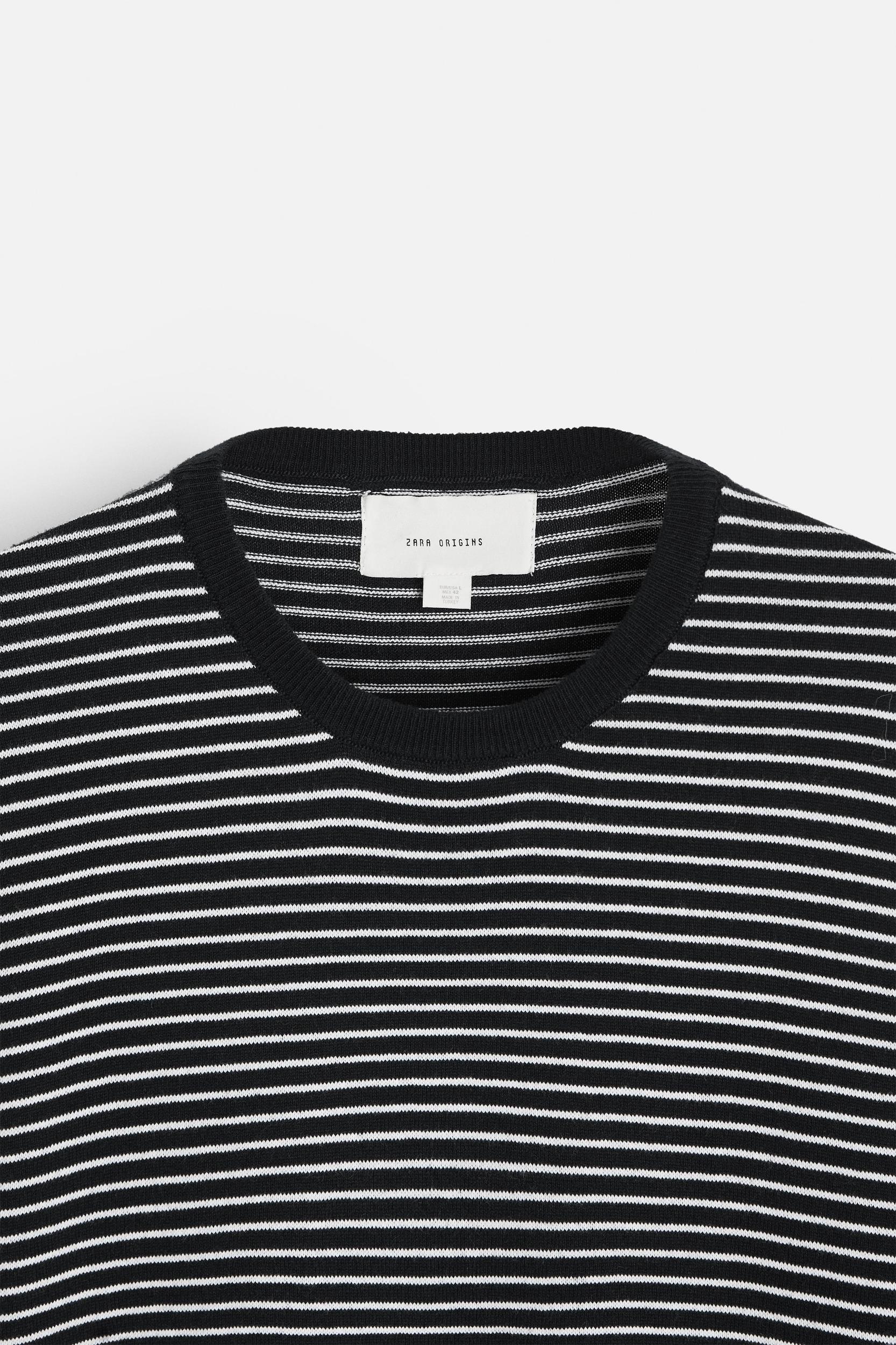STRIPED JACQUARD SWEATER Product Image