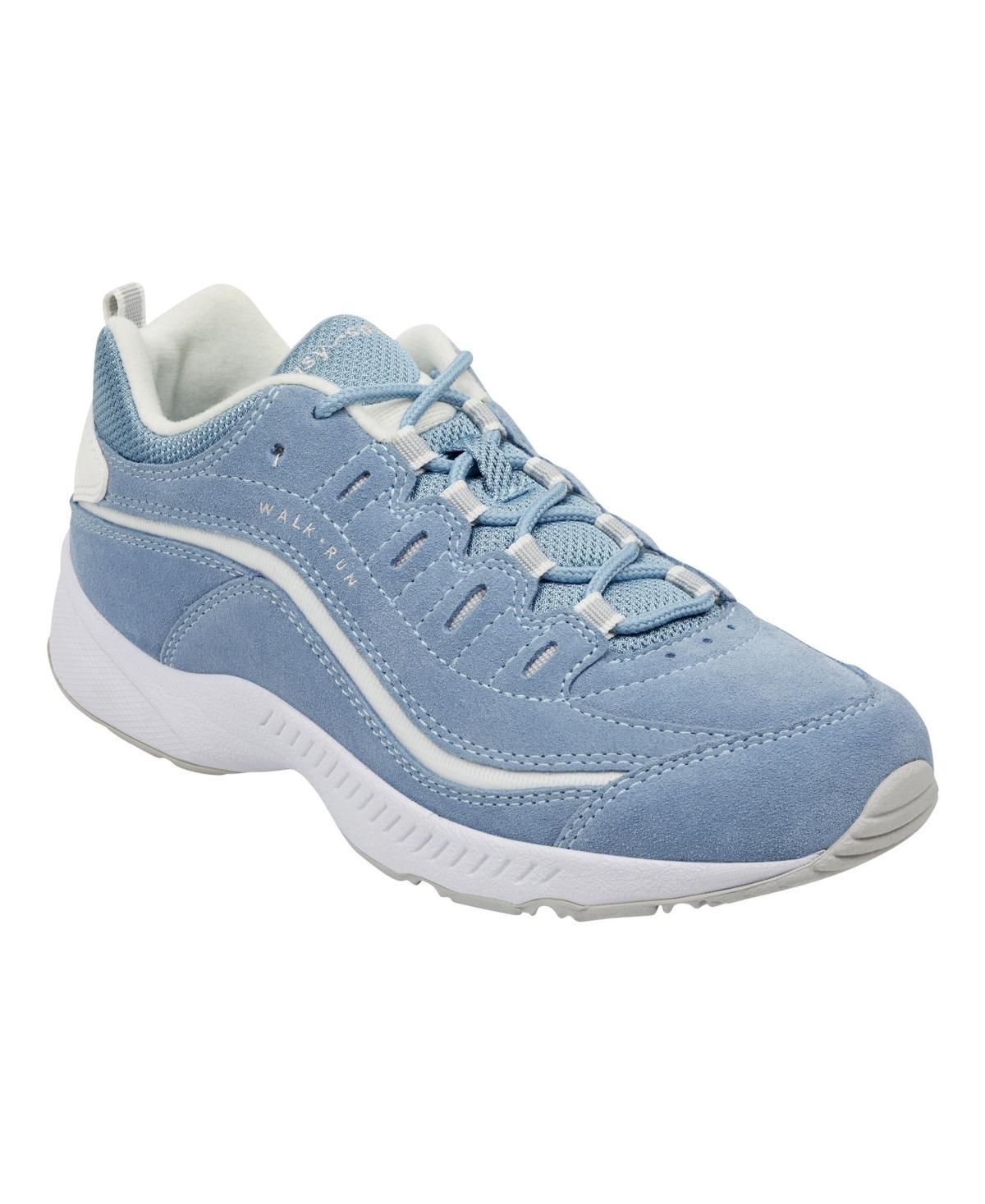 Easy Spirit Romy Womens Fashion Walking Sneakers Gray Blue Product Image