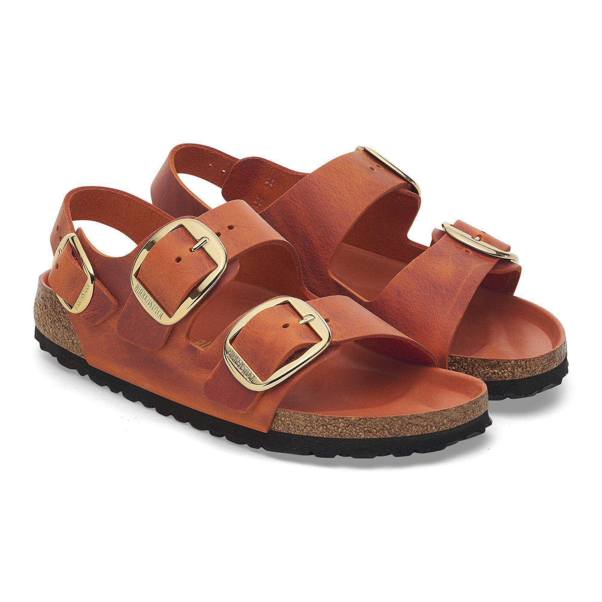 Milano Big Buckle Natural Leather Oiled Product Image