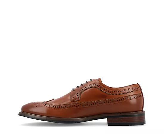 VANCE Gordy Tru Comfort Foam Men's Wingtip Dress Shoes, Size: 13, Red Product Image