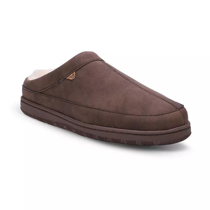 Mykos Julian Clog II Men's Slippers, Size: 8, Waxed Black Product Image
