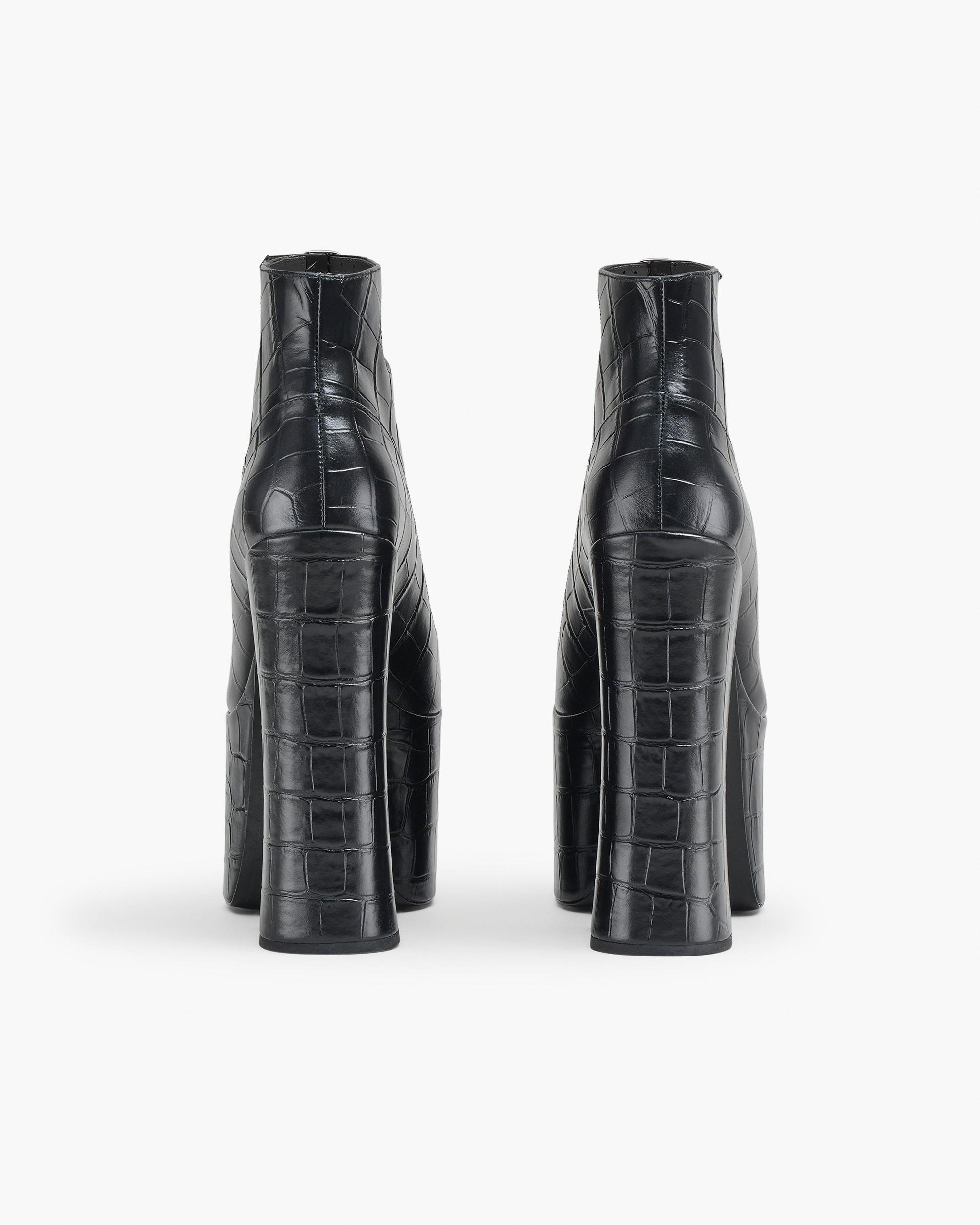 The Croc Embossed Kiki Ankle Boot Product Image