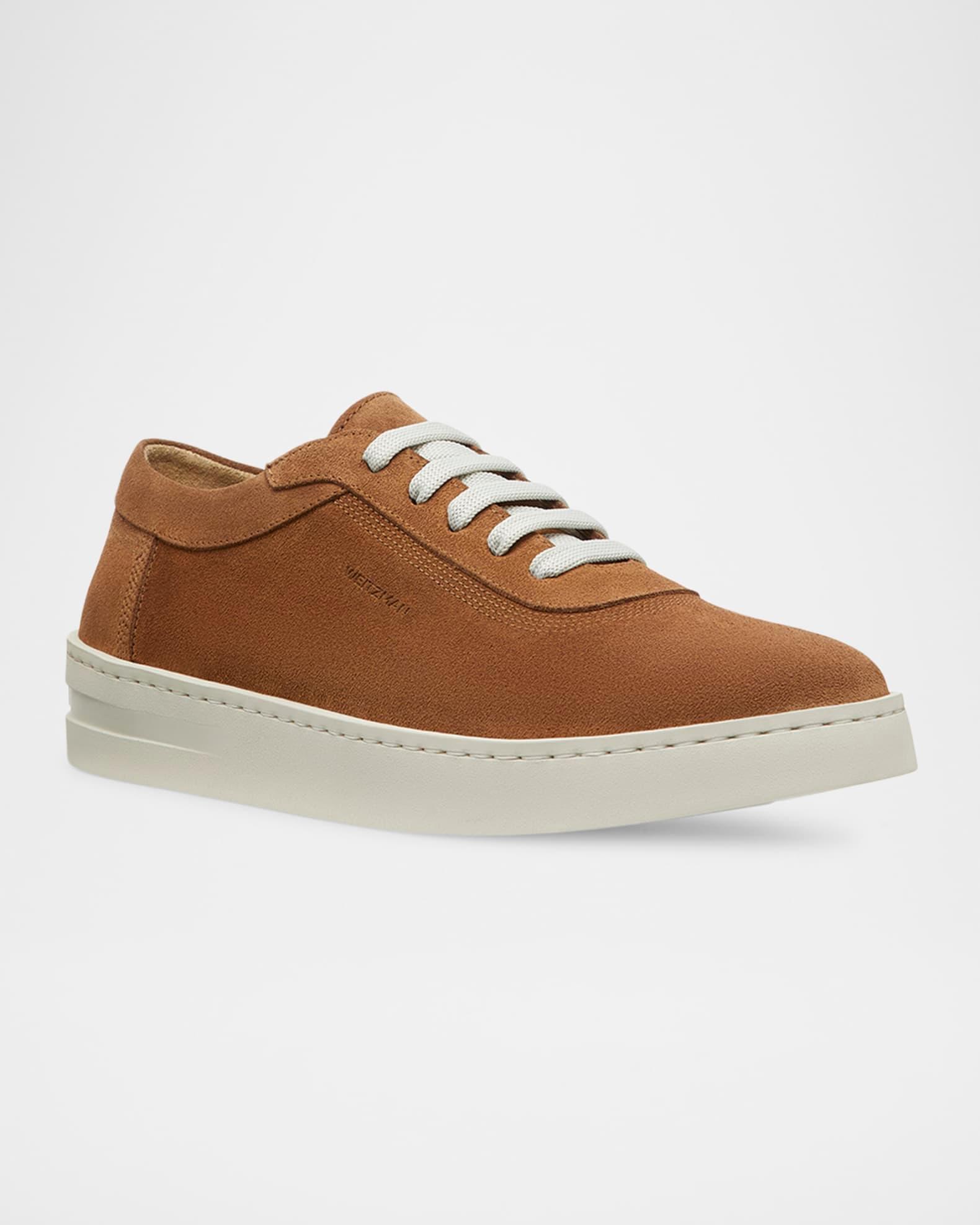 Men's Hamptons Suede Low-Top Sneakers Product Image