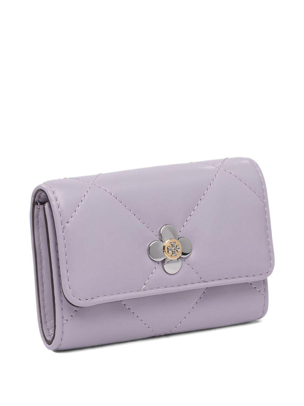 Kira clover-quilted wallet Product Image