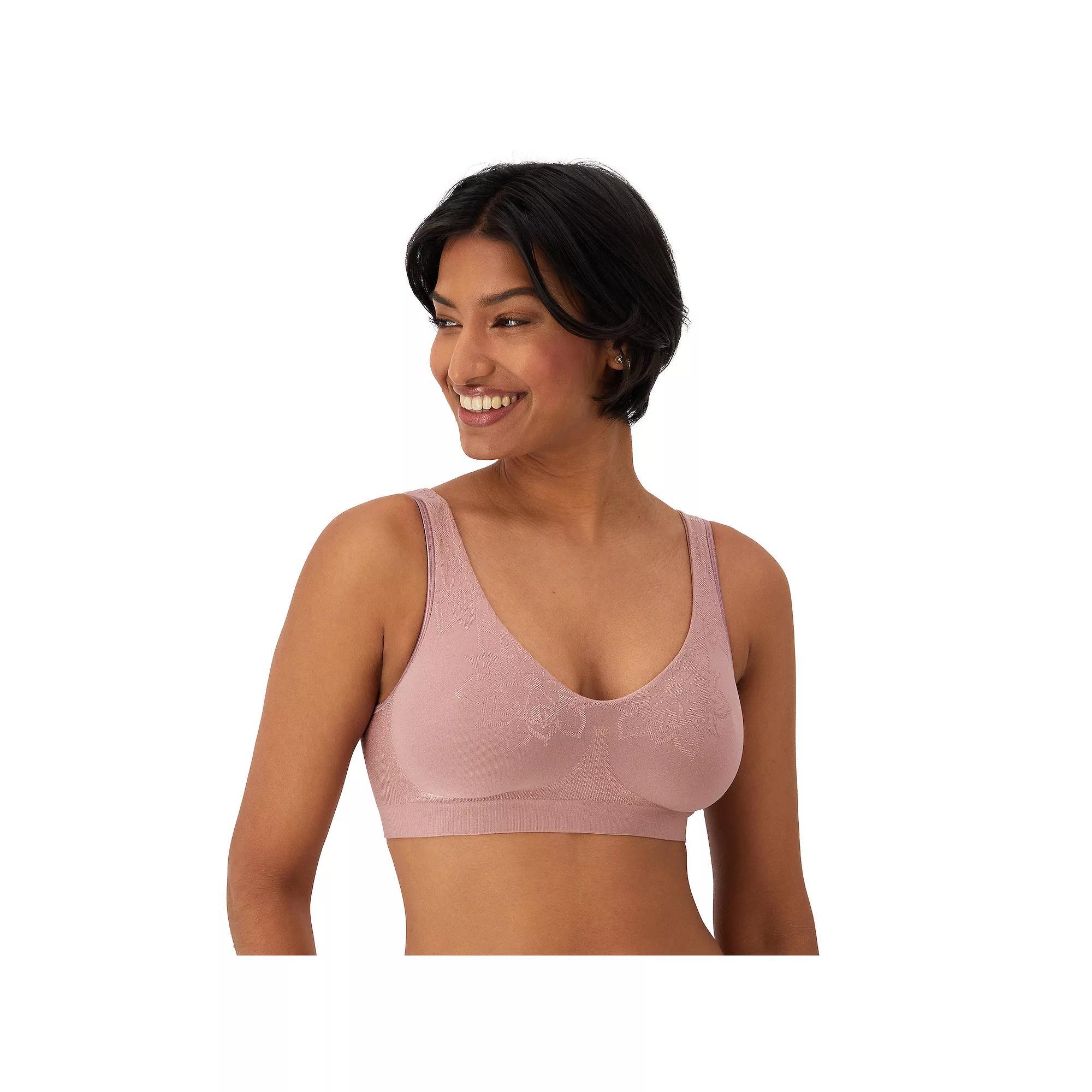 Bali Comfort Revolution ComfortFlex Fit Full-Coverage Wireless Bra DF3484, Women's, Size: XXXL, Evening Blush Aztec Product Image