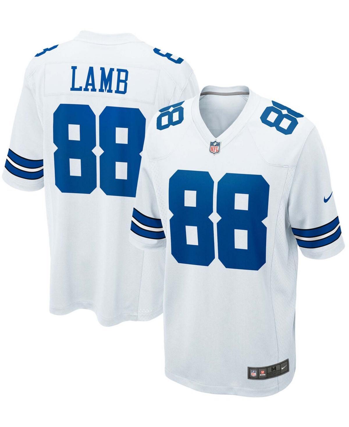 Men's Nike CeeDee Lamb White Dallas Cowboys Game Team Jersey, Size: 3XL Product Image