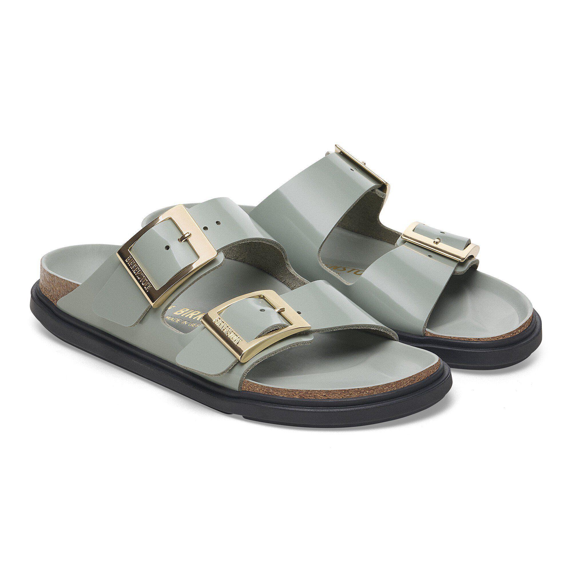 Arizona Droplet Buckle Natural Leather Patent Product Image
