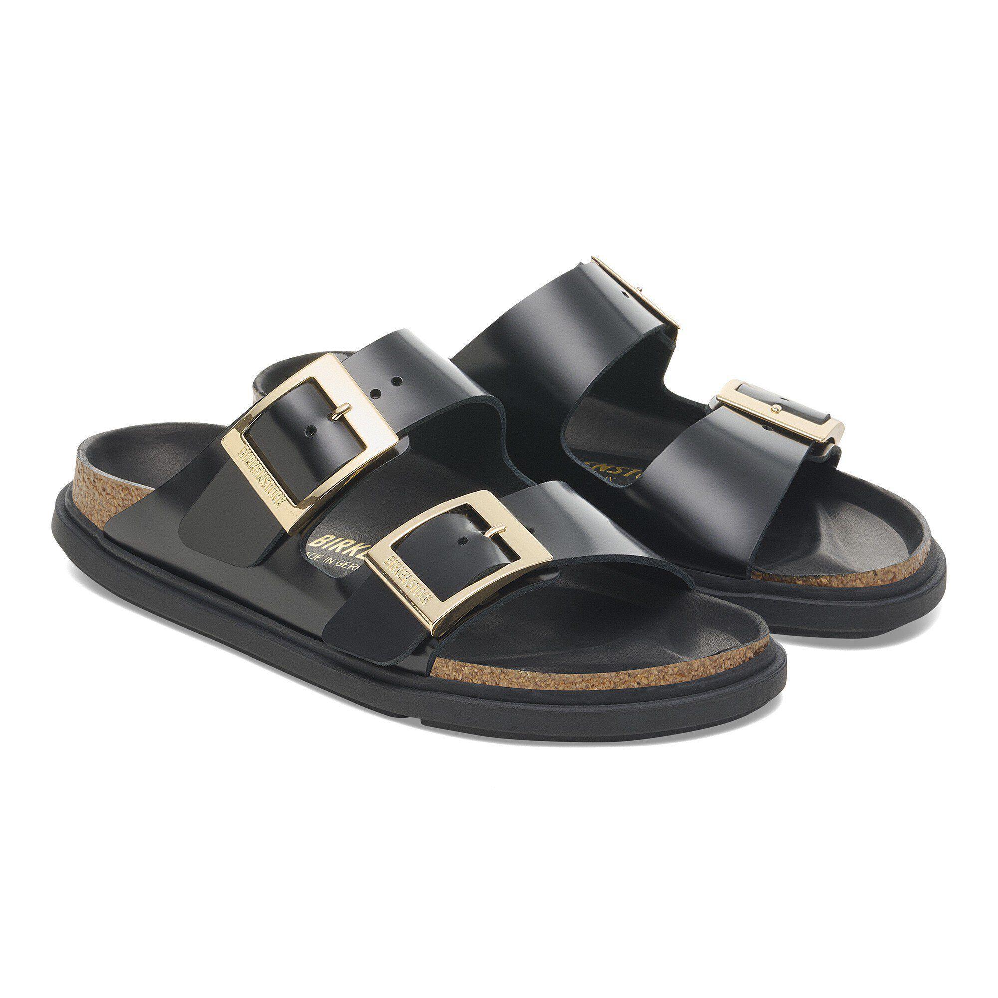 Arizona Droplet Buckle Natural Leather Patent Product Image