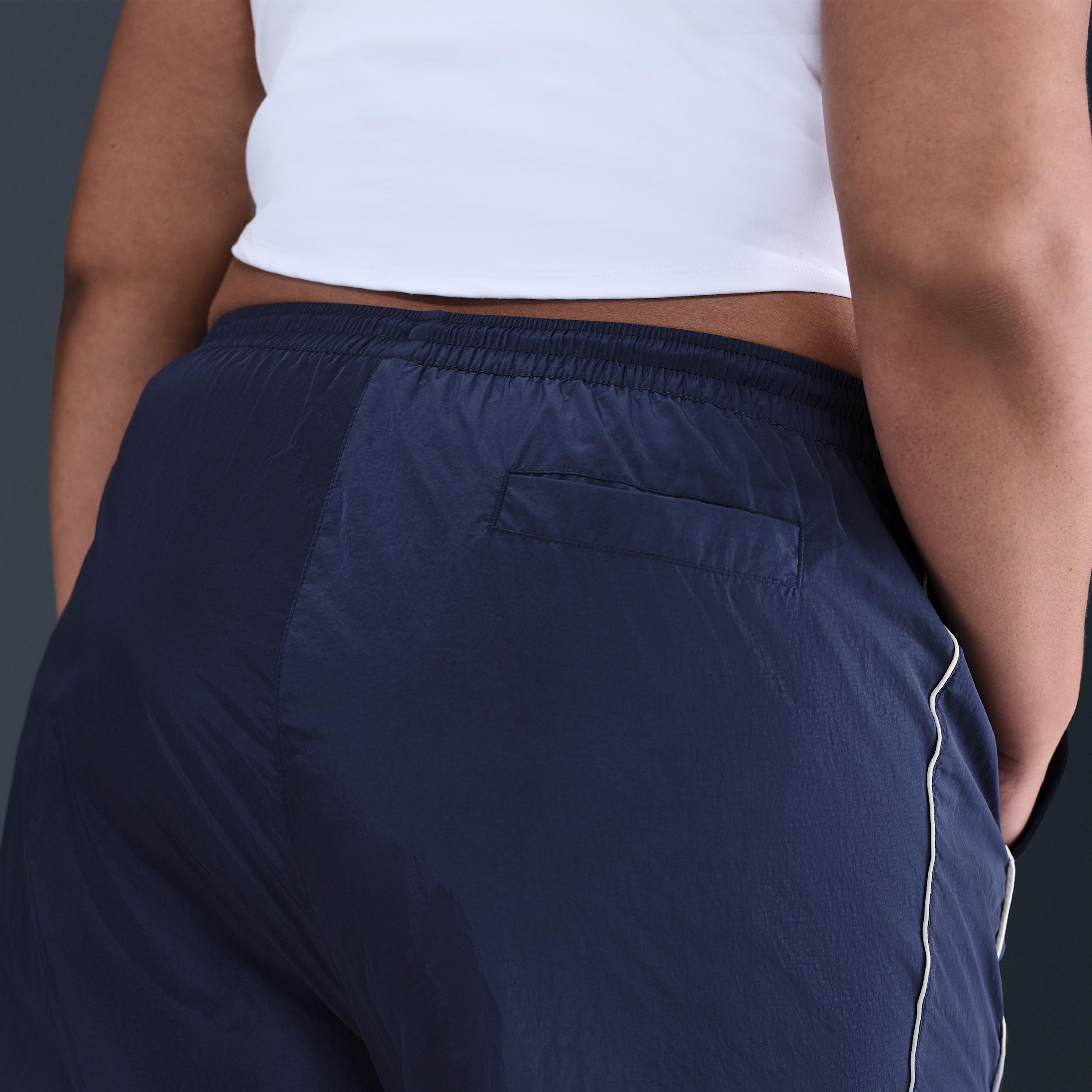 Nike Women's Windrunner High-Waisted Woven Open-Hem Pants (Plus Size) Product Image