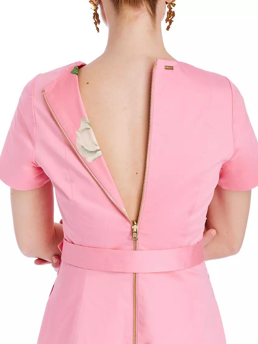Lia Reversible Belted Fit & Flare Midi-Dress Product Image