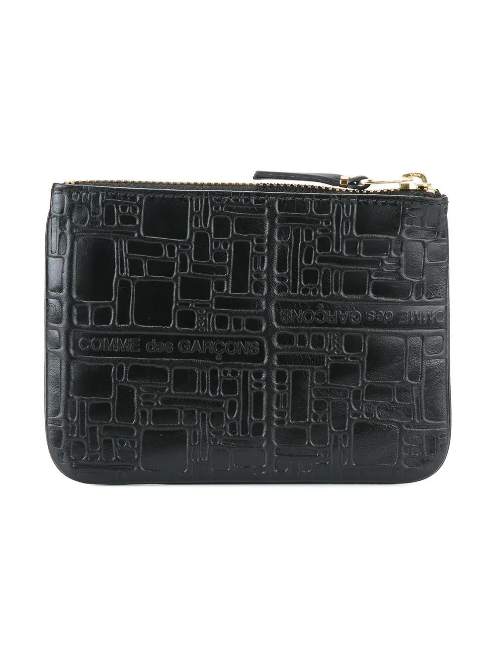 embossed leather purse Product Image