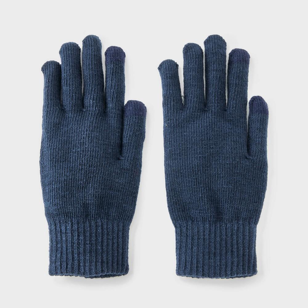 Men's Knit Tech Touch Gloves - Goodfellow & Co™ One Size Fits Most Product Image