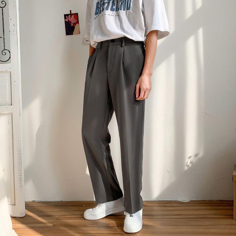 Straight-Leg Dress Pants Product Image