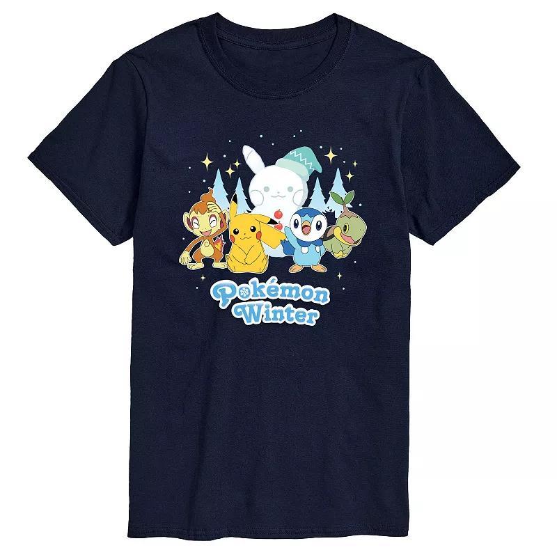 Big & Tall Pokemon Sinnoh Winter Tee, Mens Product Image