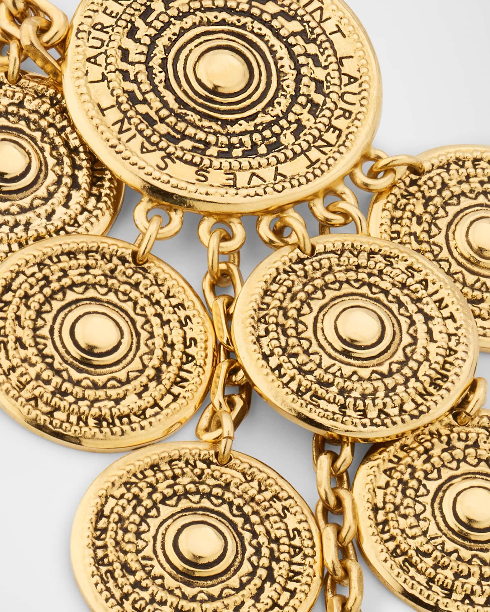 Multi Logo Coin Sautoire Necklace Product Image