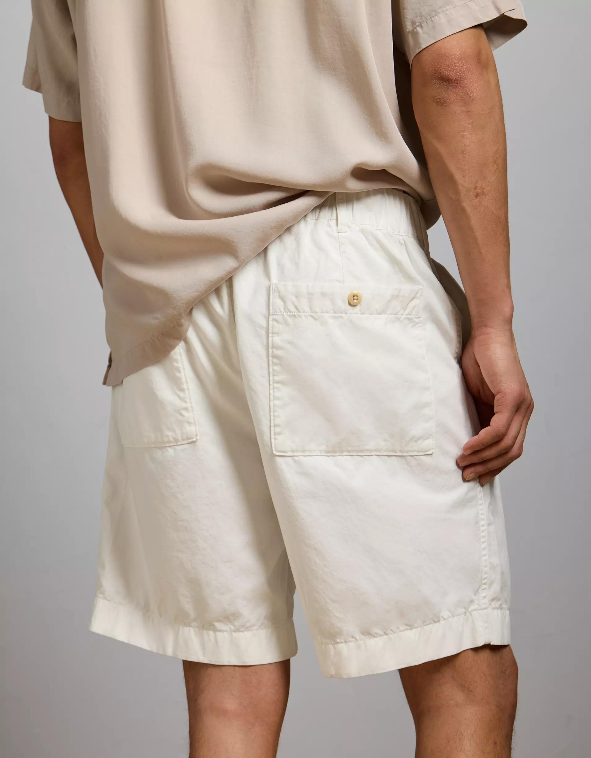AE77 Premium Cotton-Hemp Blend Short Product Image
