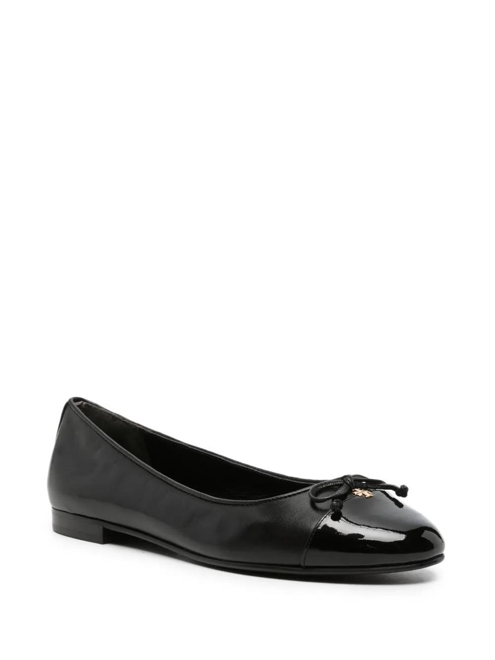 cap-toe ballerina shoes Product Image